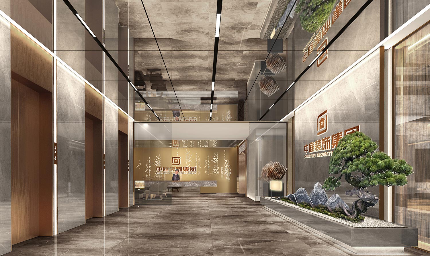 中庭裝飾柳州旗艦店 | 2021新征途，一如初見，我們?yōu)?ldquo;您”而來！